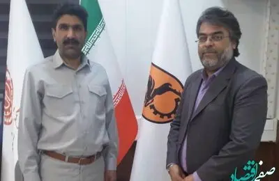 نشست تهیه کننده فیلم فرشته مزاحم و مدیرعامل تیم فوتبال باشگاه مس رفسنجان
