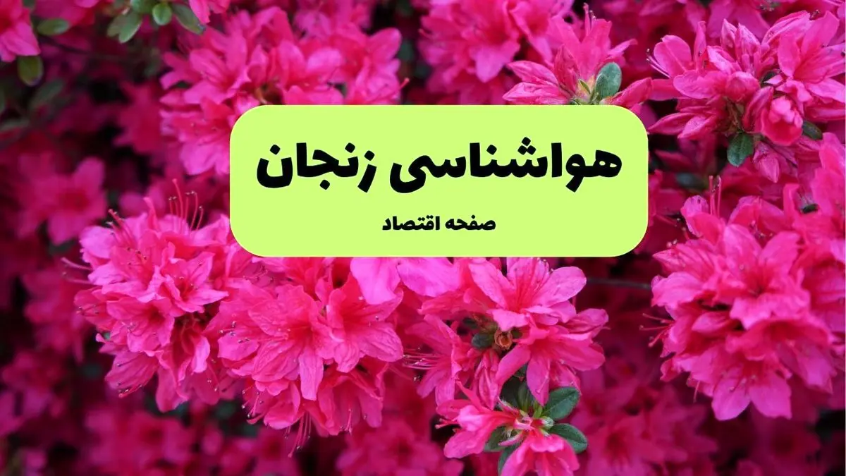 هواشناسی زنجان ۲۴ ساعت آینده اعلام شد | پیش بینی وضعیت آب و هوا زنجان فردا دوشنبه ۱۹ خرداد ماه ۱۴۰۴ 