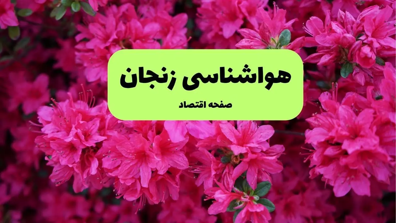 هواشناسی زنجان ۲۴ ساعت آینده اعلام شد | پیش بینی وضعیت آب و هوا زنجان فردا دوشنبه ۱۹ خرداد ماه ۱۴۰۴ 