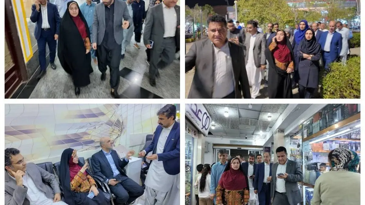 حرکت به سوی بهبود زیرساختهای اقتصادی چابهار، بازدید از مجتمعهای تجاری ـ اقتصادی منطقه آزاد چابهار