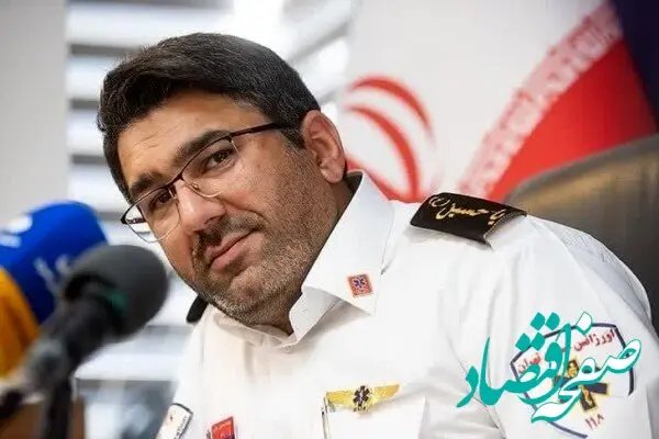 محمد اسماعیل توکلی رئیس اورژانس استان تهران از ناحیه دست و کمر مصدوم شد