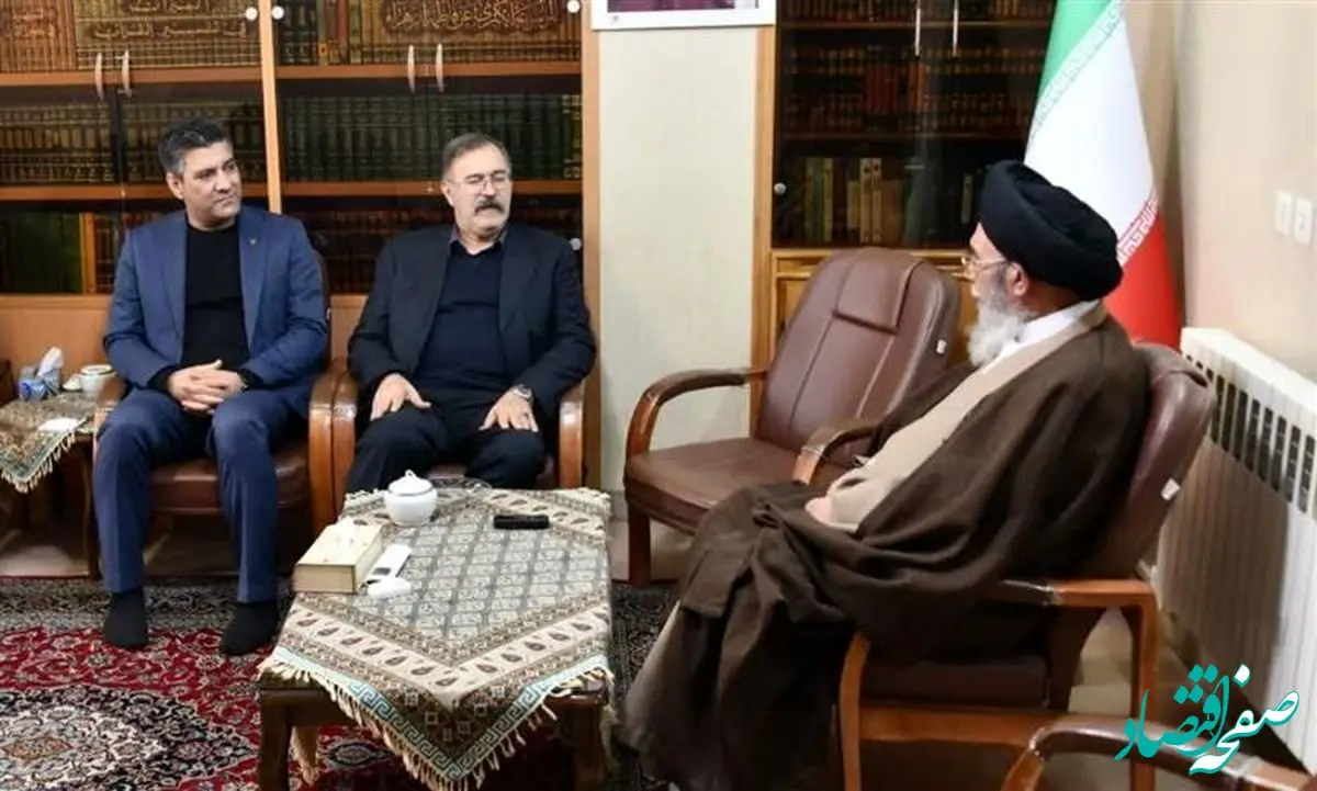 دیدار مدیرعامل شرکت ذوب‌آهن اصفهان با نماینده ولی‌فقیه در استان اصفهان