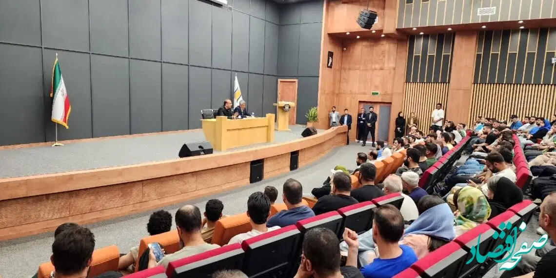 حضور مدیرعامل و اعضای هیئت مدیره منطقه آزاد انزلی در جمع تجار مجتمع ونوس