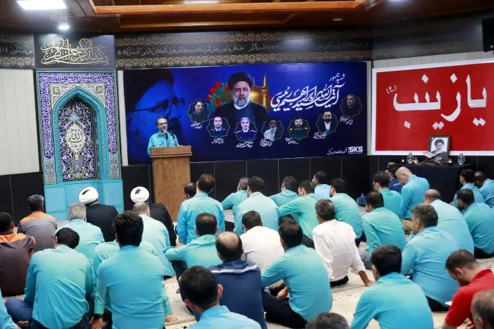 گزارش تصویری: مراسم گرامیداشت عروج شهدای خدمت همراه با سخنرانی دکتر حاتمی مدیرعامل