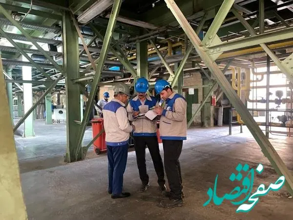 گشت VIP خط تولید گالوانیزه شرکت فولاد امیرکبیر کاشان