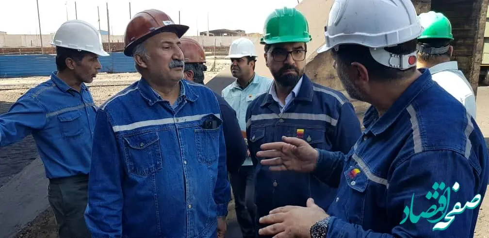 بازدید از واحدهای مختلف انباشت و برداشت بخش مواد اولیه