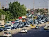 آخرین وضعیت ترافیکی در آزادراه تهران - کرج - قزوین امروز شنبه ۲۷ مرداد ماه ۱۴۰۳ 
