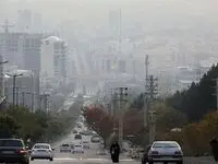 آخرین وضعیت شاخص آلودگی هوای تهران امروز پنجشنبه ۶ دی ماه ۱۴۰۳