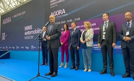 حضور فعال ایران در نمایشگاه بینالمللی اتومبیلیتی مسکو