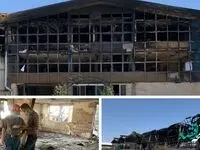 شروع بررسی میزان خسارت کارخانه حادثه دیده شهرک صنعتی توسط بیمه سامان