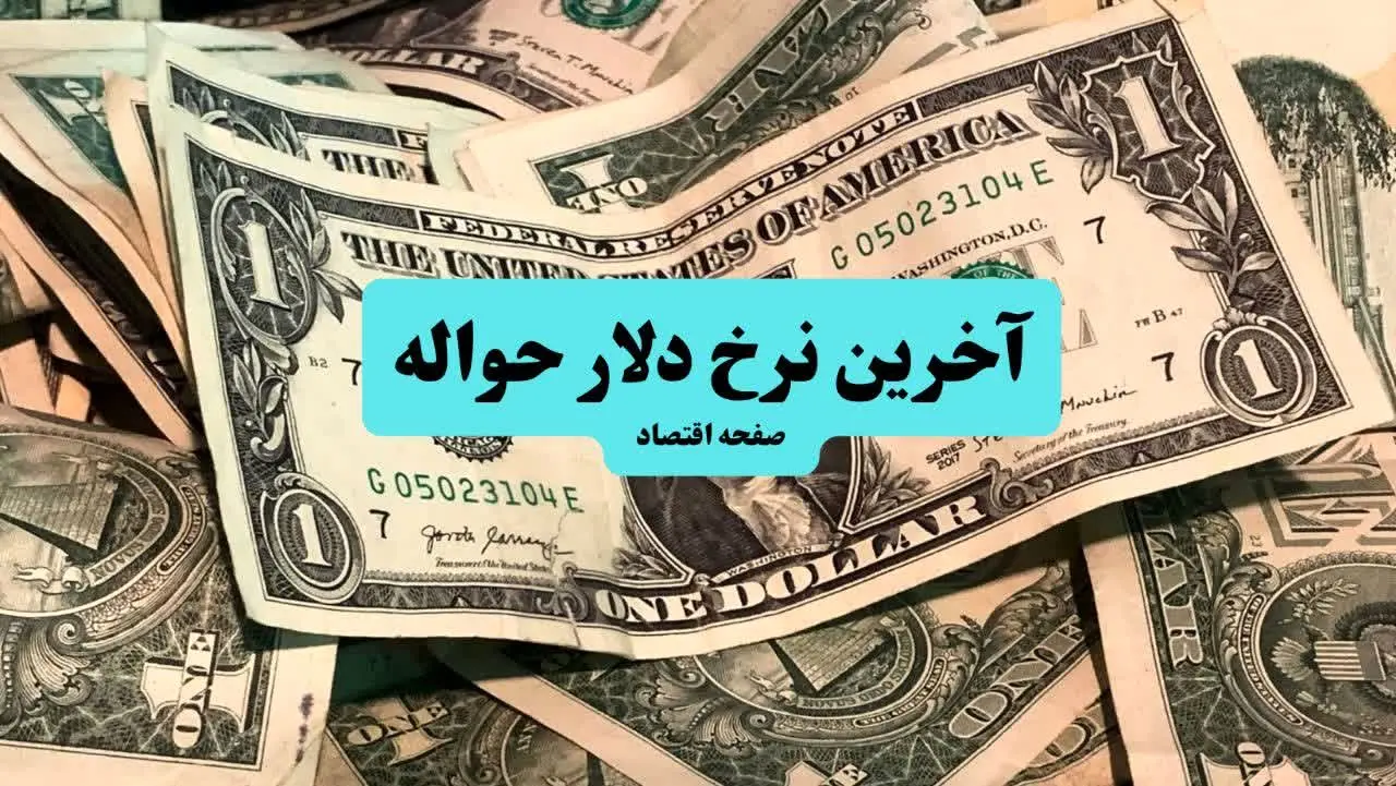 قیمت حواله دلار امروز شنبه ۷ تیر ماه ۱۴۰۴