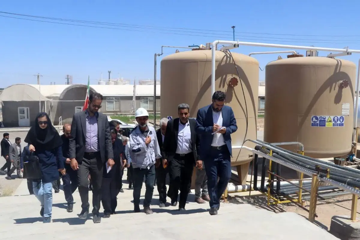 بازدید تیم ارزیابان پدافند غیر عامل خراسان رضوی از زیر ساخت های منطقه ویژه اقتصادی سرخس