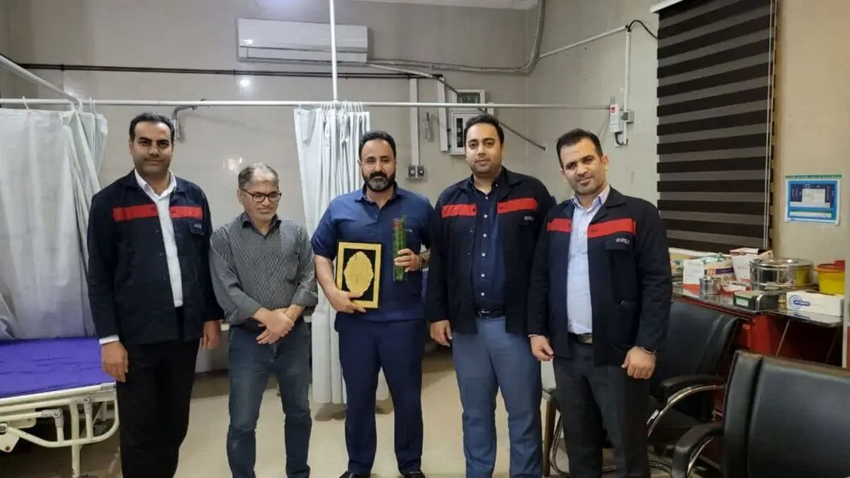 آیین تجلیل از پرستاران شرکت فولاد اکسین خوزستان برگزار شد