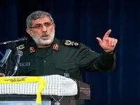 حضور غافلگیرکننده سردار قاآنی در مراسم سردار نیلفروشان