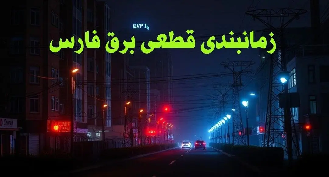 زمانبندی قطعی برق فارس چهارشنبه ۱۰ بهمن ۱۴۰۳ + جدول خاموشی برق شیراز دهم بهمن ماه ۱۴۰۳