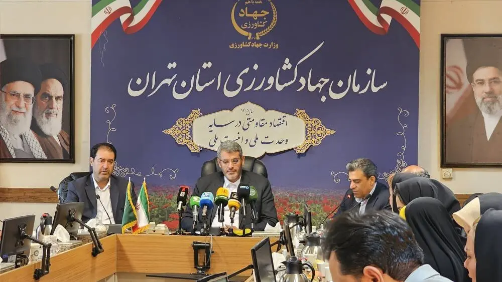 نقشه راه تهران برای عبور از کشاورزی سنتی / بهره‌برداری از ۱۵ هزار تن تولیدات کشاورزی در استان تهران همزمان با هفته دولت