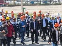 بازدید دکتر بابک افقهی مدیر عامل شرکت سرمایه گذاری نفت ،گاز و پتروشیمی تامین ( تاپیکو ) به همراه مدیر عامل شستا