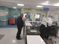 بازدید مدیران معاونت درمان تأمین‌اجتماعی از اجرای طرح آماده‌باش نوروزی در بیمارستان‌های تهران