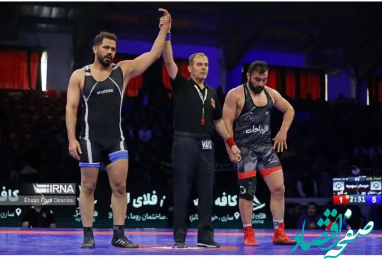 افتخار آفرینی دهبان‌پور کارمند پتروشیمی بندر امام در کشتی آزاد کشور