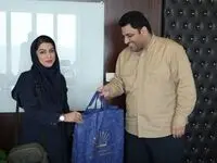 تقدیر مدیرعامل پتروشیمی مروارید از بانوی قهرمان جمی
