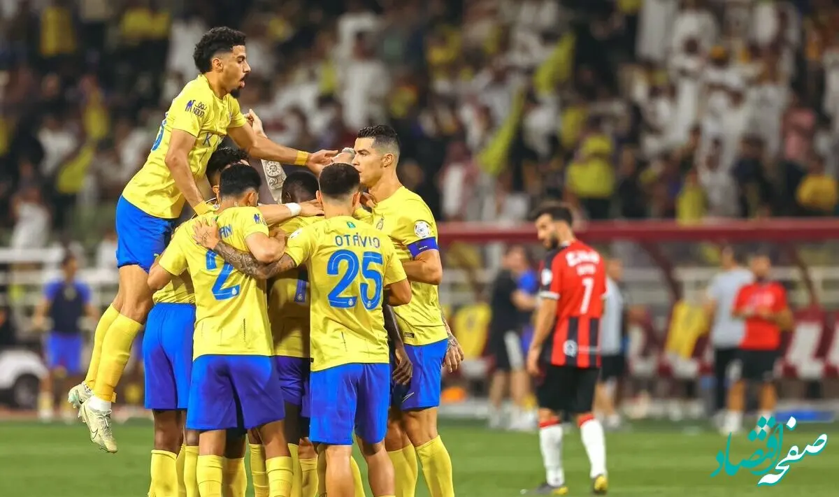 رونالدو و یارانش برای پرسپولیس خط و نشان کشیدند!/پیروزی قاطع النصر در لیگ عربستان