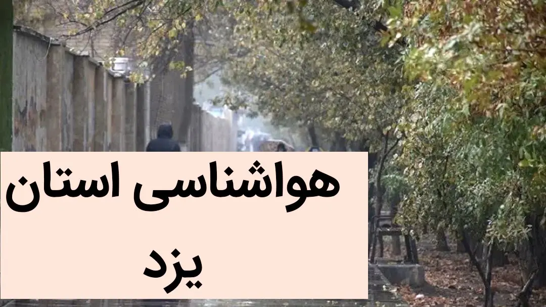 پیش بینی وضعیت آب و هوا یزد فردا دوشنبه ۱۵ بهمن ماه ۱۴۰۳ | اخبار هواشناسی یزد طی چند روز آینده