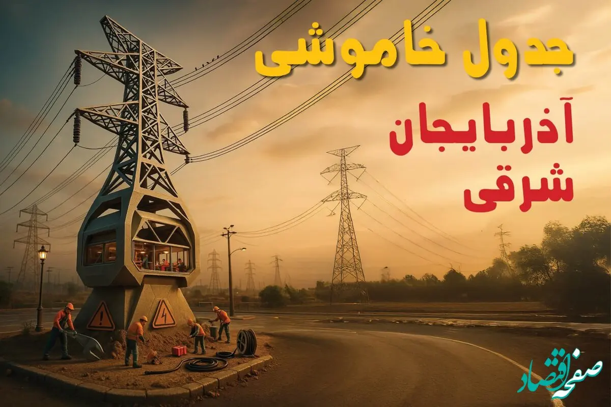 جدول خاموشی برق تبریز فردا دوشنبه ۲۶ خرداد ۱۴۰۴ + ساعت قطع برق استان آذربایجان شرقی دوشنبه ۲۶ خرداد ۱۴۰۴