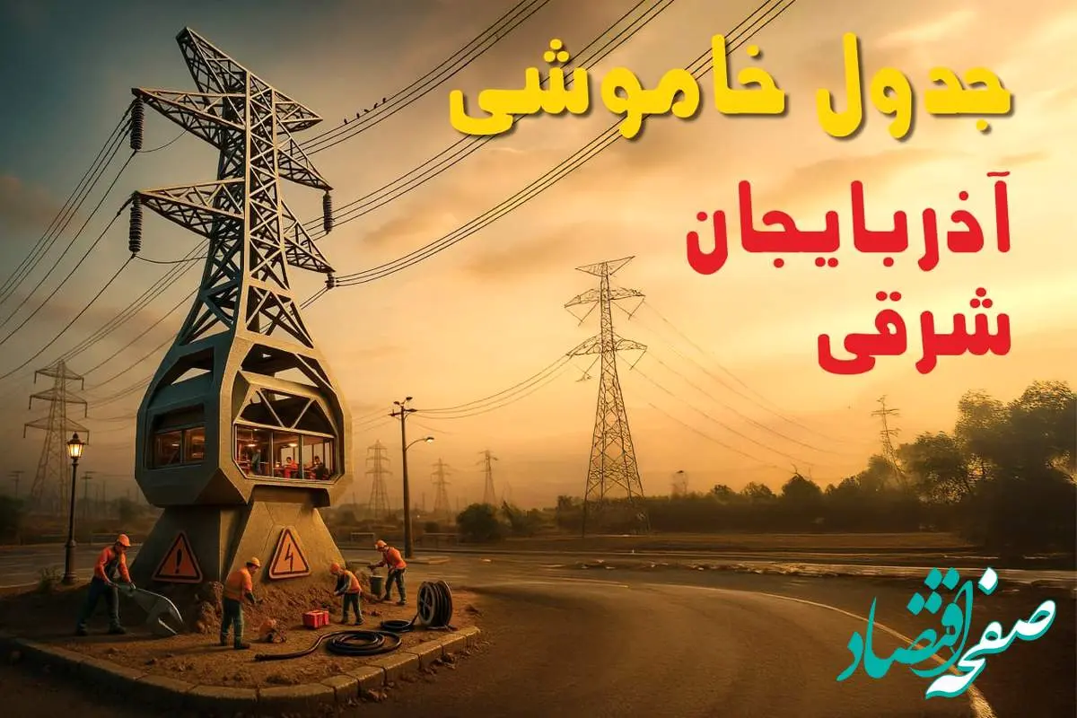 جدول خاموشی برق تبریز فردا دوشنبه ۱۲ خرداد ۱۴۰۴ + ساعت قطع برق استان آذربایجان شرقی دوشنبه ۱۲ خرداد