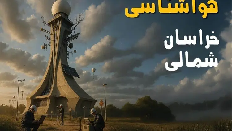 پیش بینی وضعیت آب و هوا خراسان شمالی فردا یکشنبه ۱۸ مرداد 