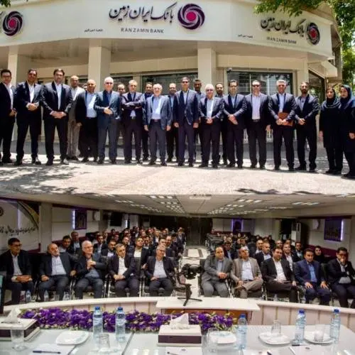 بازدید اعضای هیات مدیره بانک ایران زمین از شعب استان فارس