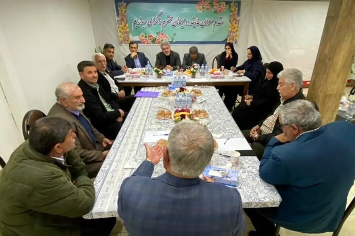 نشست مشترک بیمه دانا و صندوق بازنشستگی فولاد استان گیلان