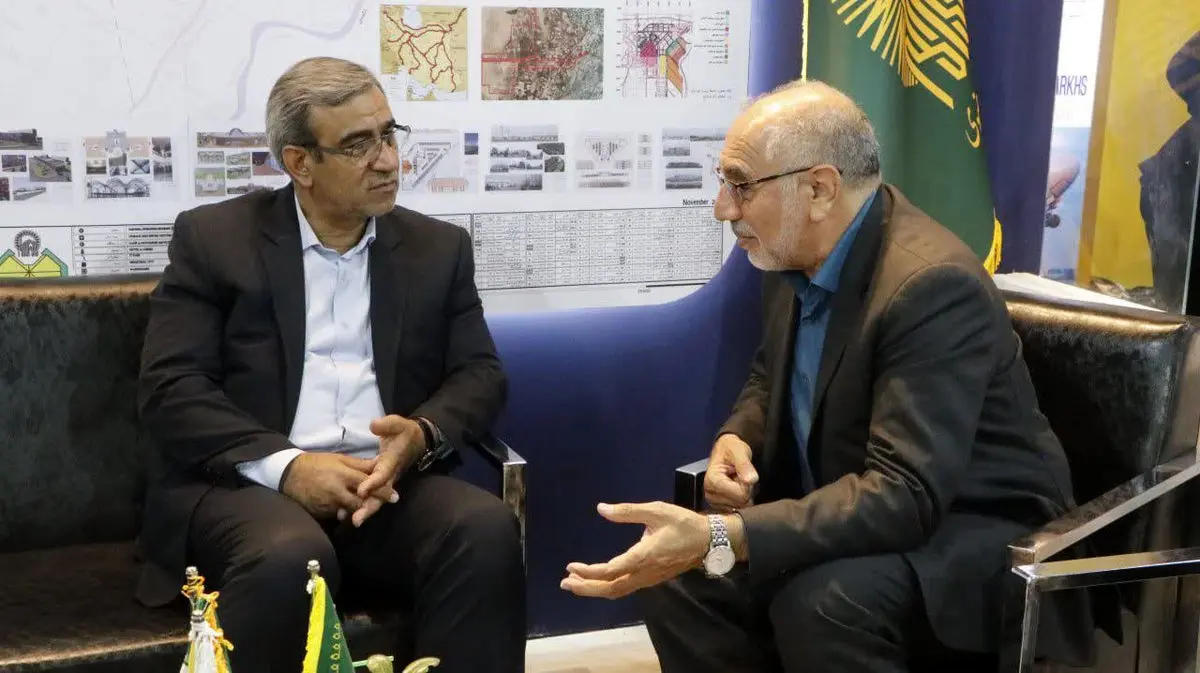 حضور استاندار خراسان رضوی در غرفه منطقه ویژه اقتصادی سرخس در نمایشگاه بین‌المللی اکسپو ۲۰۲۵