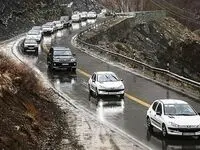 آخرین وضعیت عصرگاهی ترافیکی جاده ها | ترافیک سنگین در جاده‌های شمال