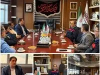 نشست استراتژیک مدیران فولاد اکسین و گروه ملی برای تقویت زنجیره تولید