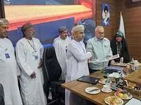 تفاهم‌نامه‌ ی سه جانبه میان هیات عمانی، اتاق بازرگانی اهواز و شرکت فولاد خوزستان امضا شد