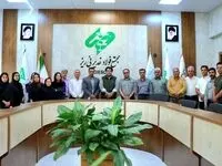 بازدید مهندسان سازمان نظام مهندسی از مجتمع فولاد غدیر نی‌ریز