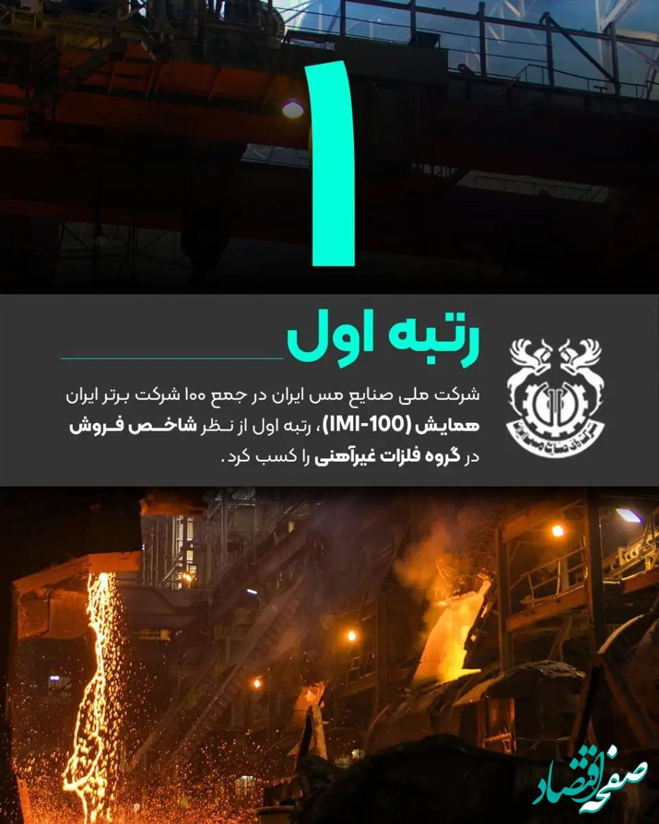 فملی به روایت اعداد/رتبه اول