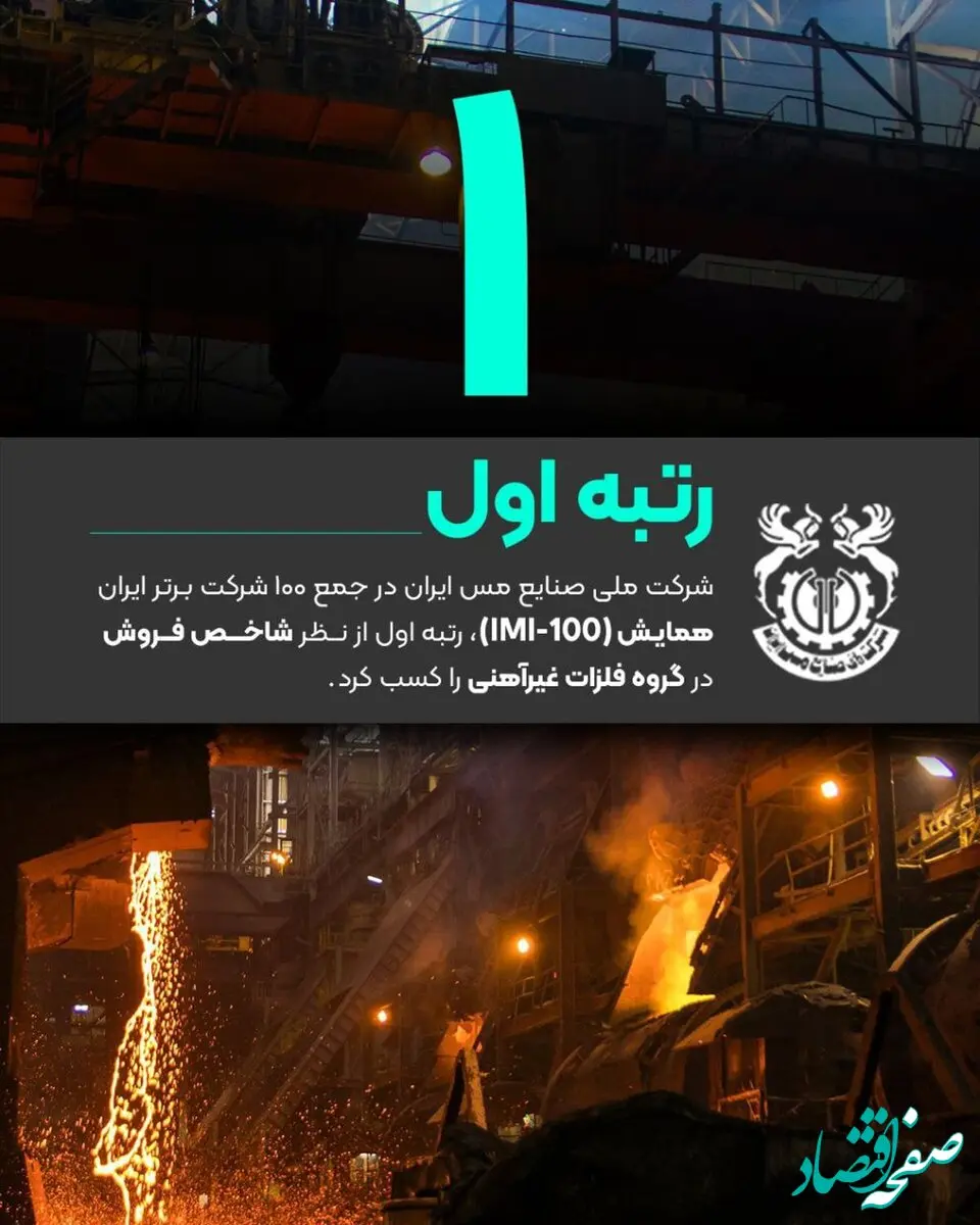 فملی به روایت اعداد/رتبه اول