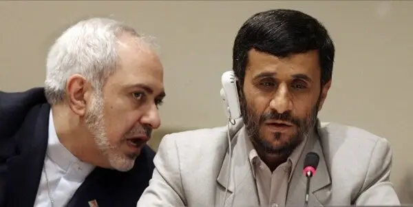 این تصویر ظریف و احمدی نژاد در کنار هم در آمریکا حسابی خبرساز شد!