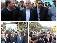 رئیس‌جمهور چهار پروژه مورد حمایت بانک سپه در سیرجان را افتتاح کرد