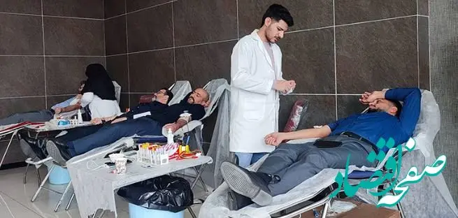 مشارکت کارکنان بانک پارسیان در طرح اهدای خون؛ تجلی همدلی و نوع‌دوستی