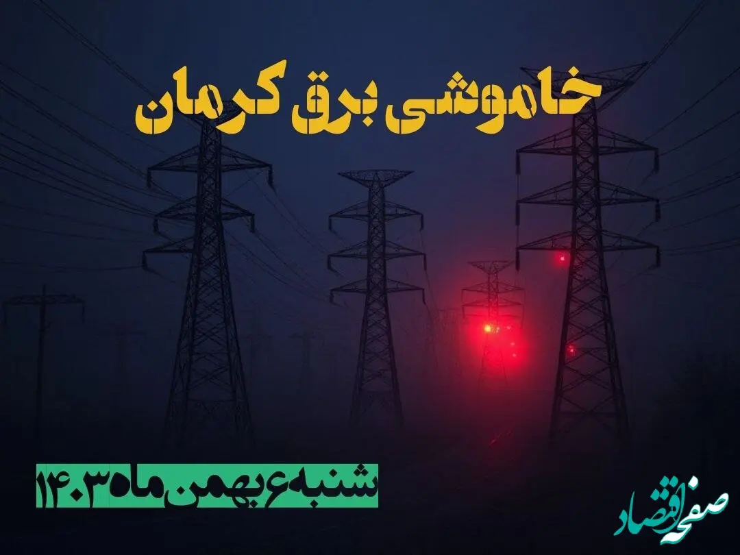 زمان قطعی برق کرمانشاه شنبه ۶ بهمن ماه ۱۴۰۳ | جدول خاموشی برق کرمانشاه ۲۴ ساعت آینده اعلام شد