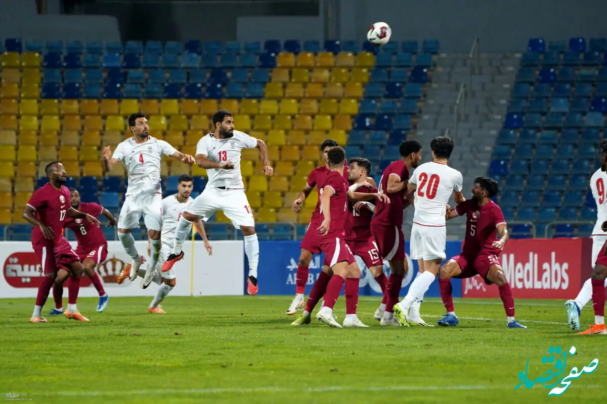 قهرمانی با اقتدار ایران در اردن مقابل قطر /  کنعانی زادگان جلوی کیروش خودی نشان داد !  