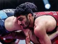 درخشش دانیال سهرابی در مسابقات کشتی فرنگی قهرمانی آسیا