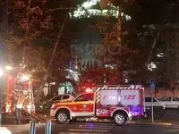 آتش سوزی در کتابخانه مسجد الغدیر میرداماد تهران + جزئیات 