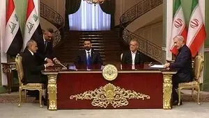 امضای تفاهم نامه اقتصادی مشترک بین ایران و عراق