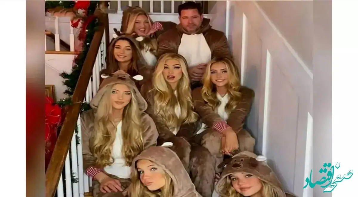 خواهران زیبای جهان در یک خانه | مادر از دخترها زیباتر!