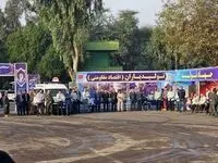 صبحگاه مشترک بسیجیان صنعت فولاد خوزستان
