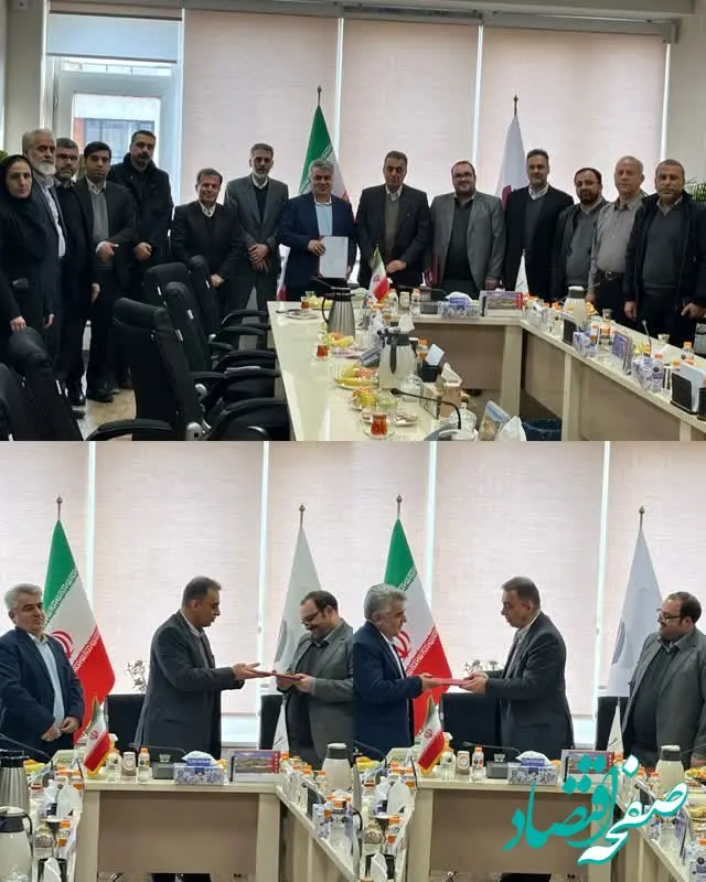 تکریم سیدعلیرضا موسوی و معارفه مجید ضیایی به عنوان مدیرعامل صبانور