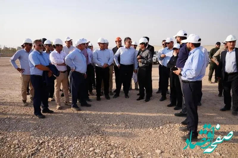 بازدید میدانی معاونان و مدیران ارشد گروه صنایع پتروشیمی خلیج فارس از پروژه‌های بیدبلند خلیج‌فارس